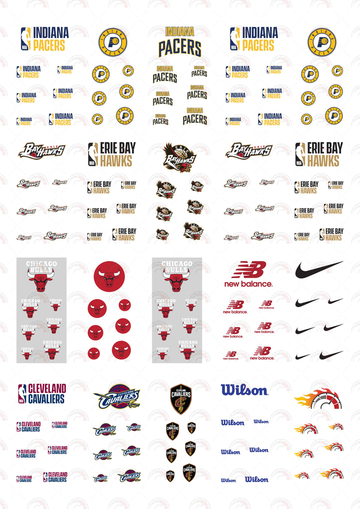 Indiana Pacers Custom Car Decals