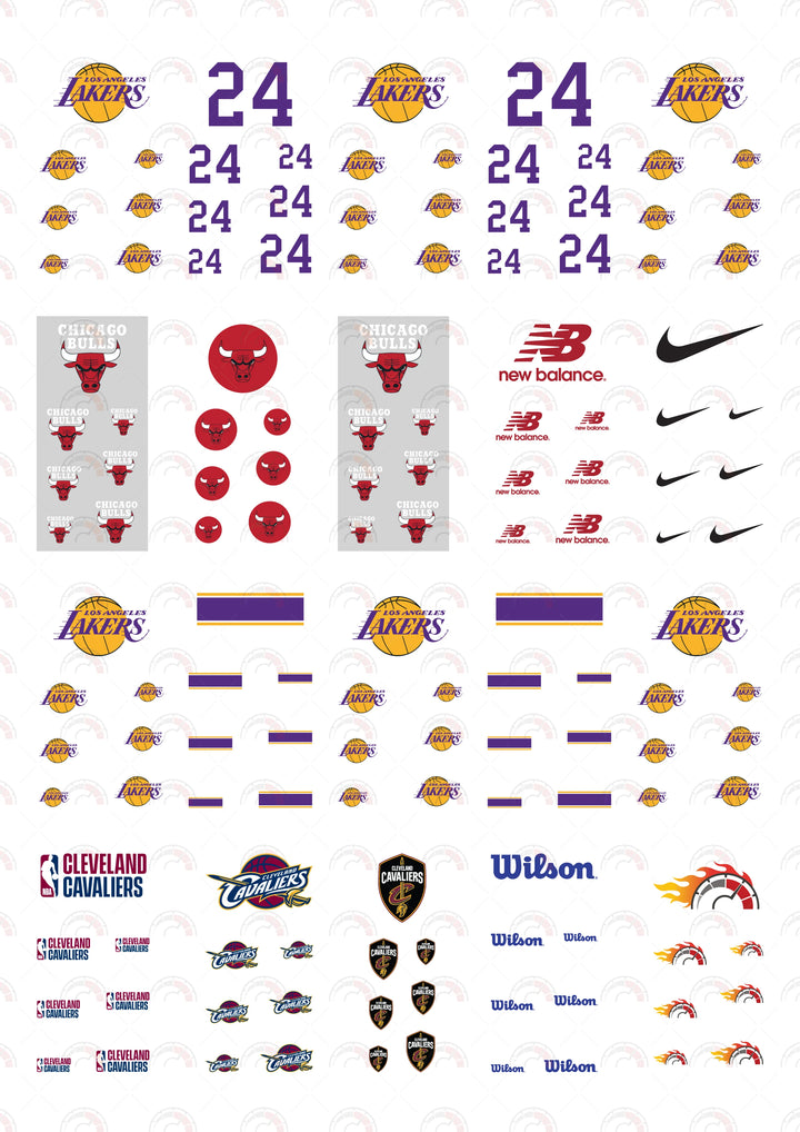 Los Angeles Lakers 03 A Custom Car Decals