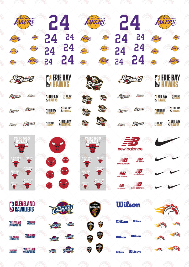 Los Angeles Lakers 01 B Custom Car Decals