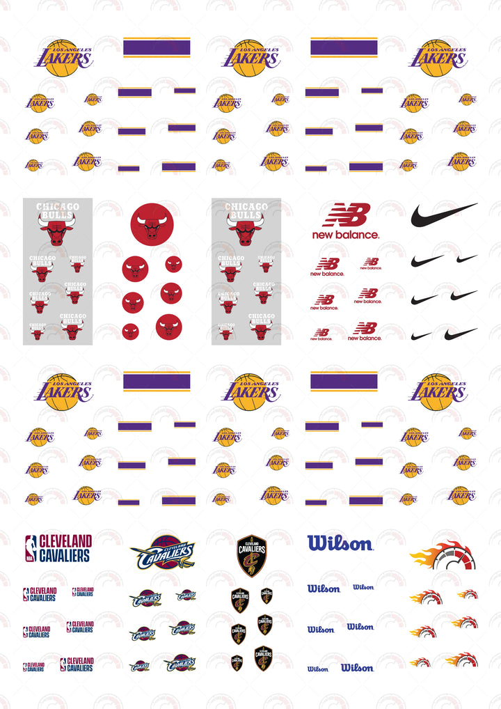 Los Angeles Lakers 02 B Custom Car Decals