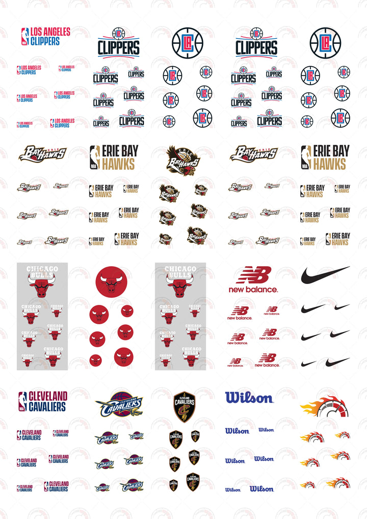 Los Angeles Clippers Custom Car Decals