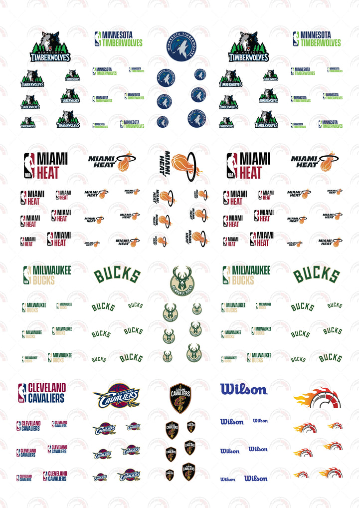 Minnesota Timberwolves model Car Decals