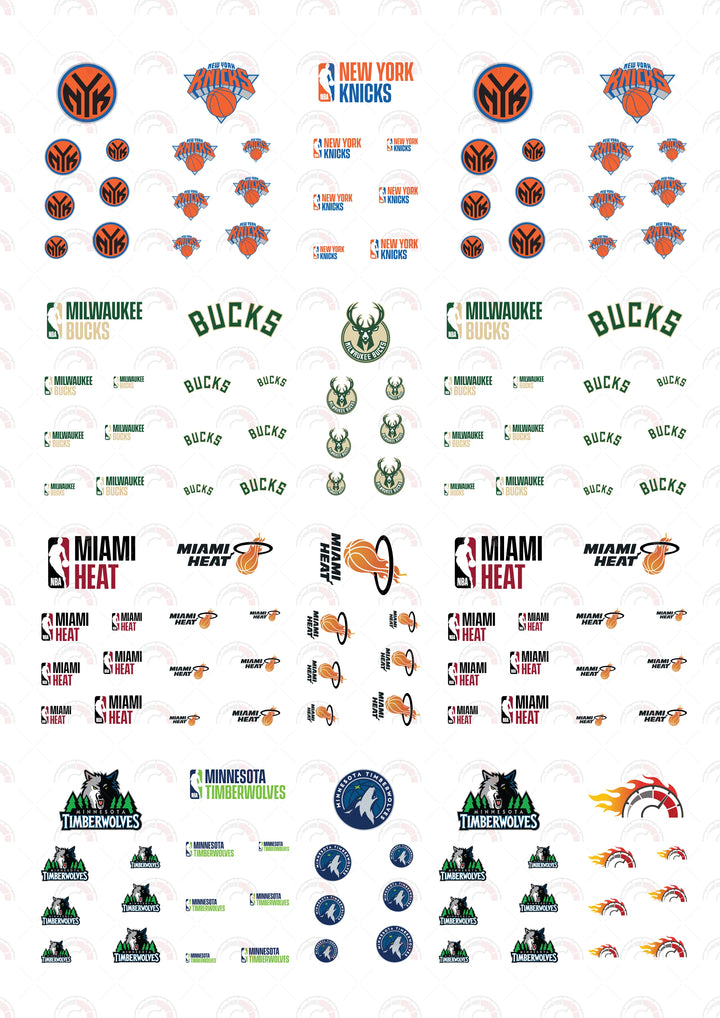 New York Knicks Toy car Decals