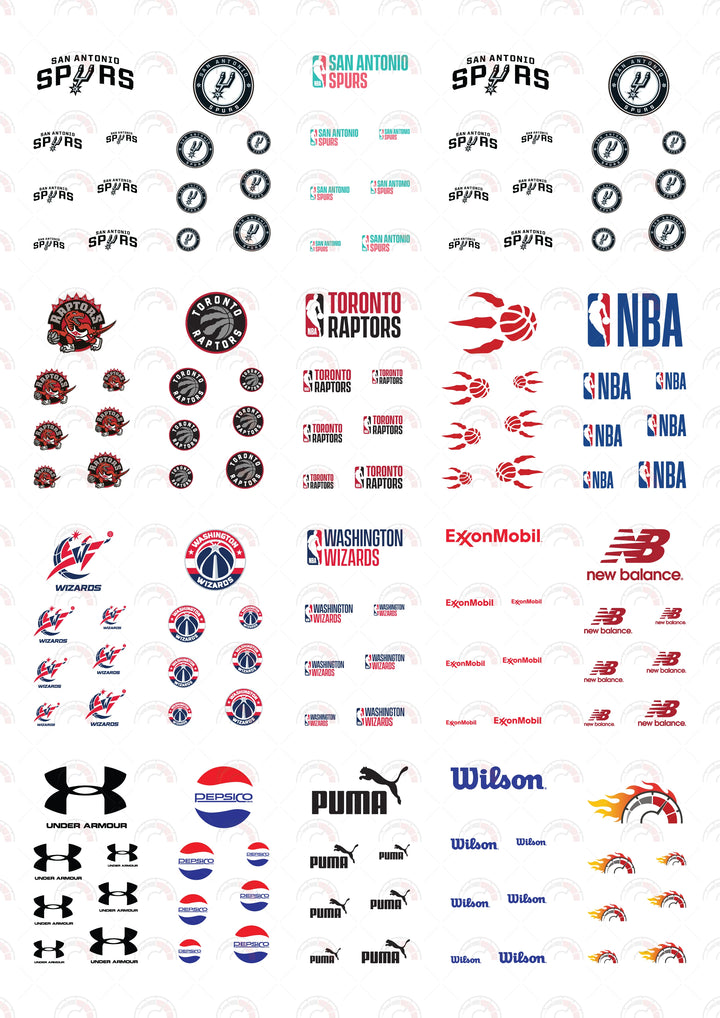 San Antonio Spurs Play Vehicle Decals