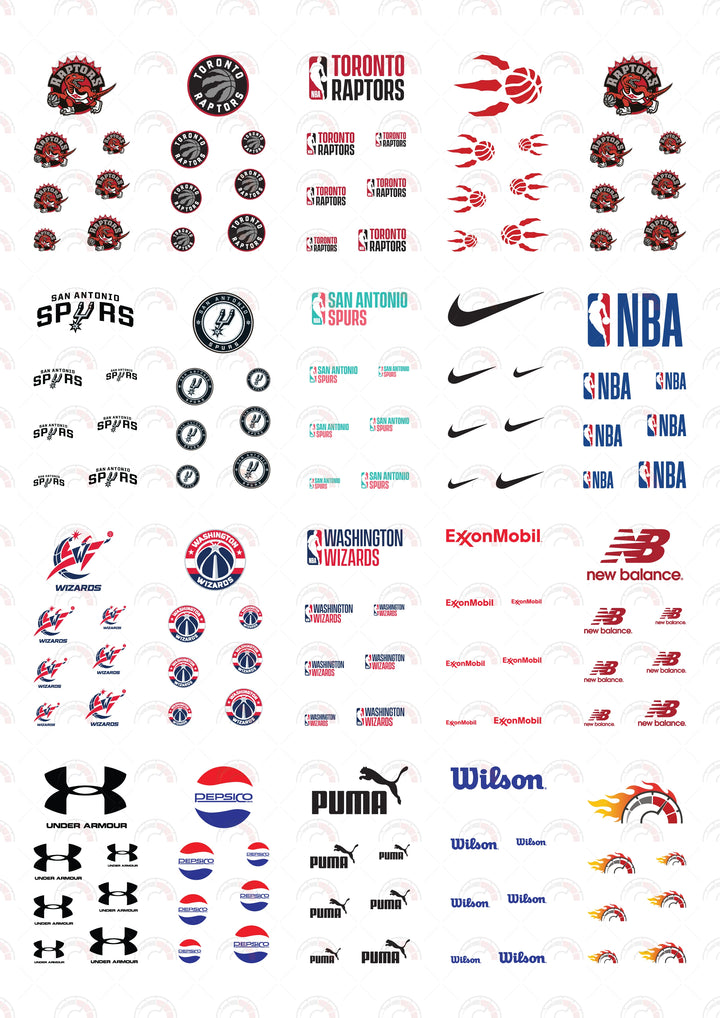 Toronto Raptors Play Vehicle Decals