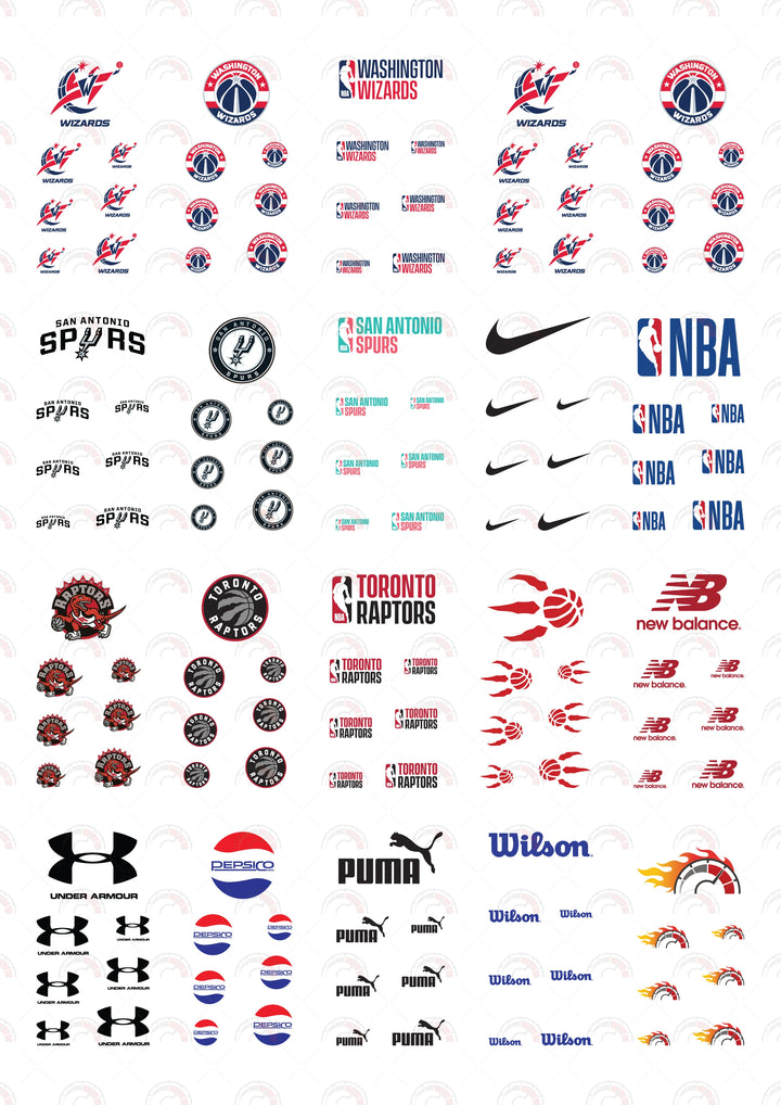 Washington Wizards Play Vehicle Decals