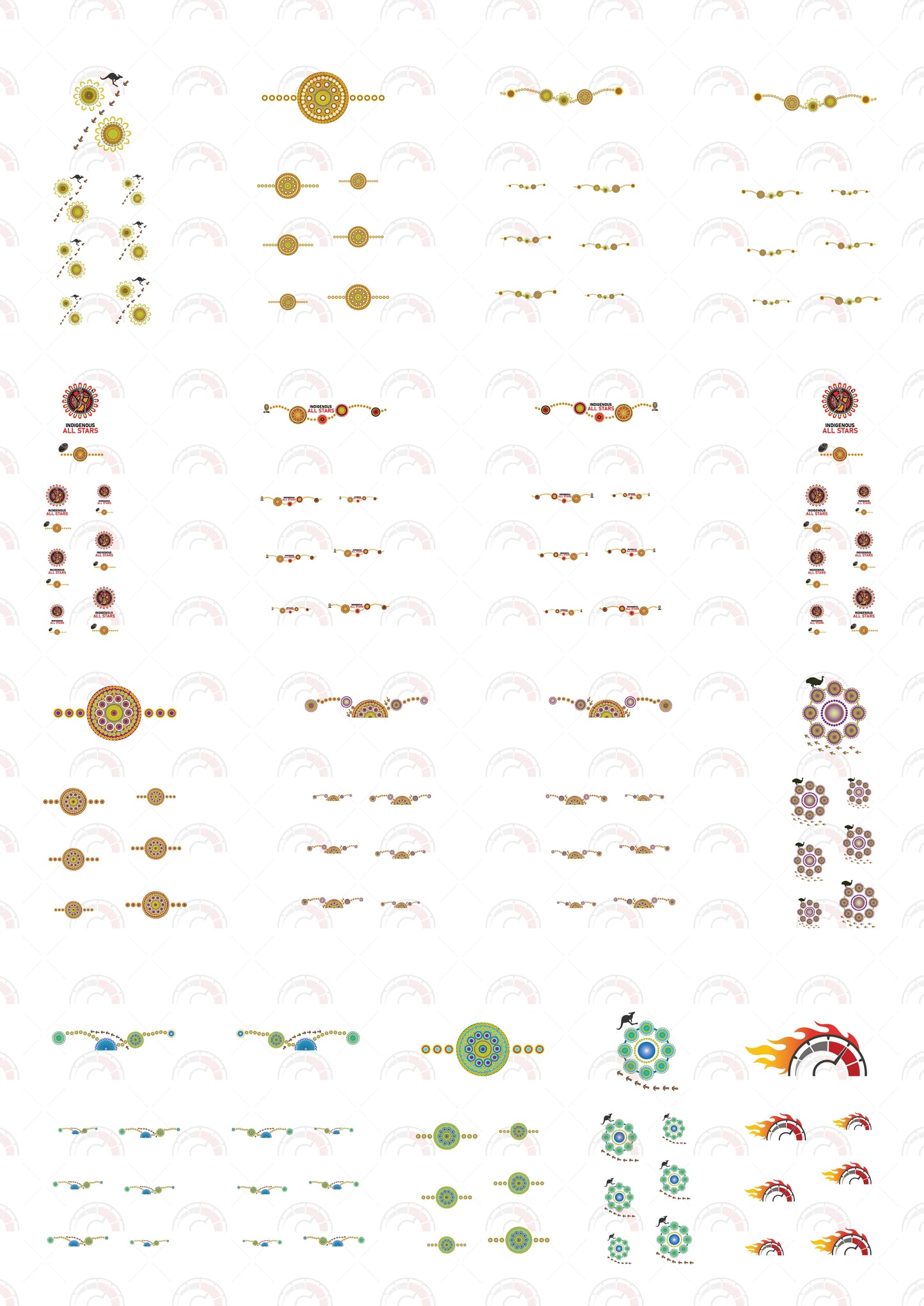Indigenous 01 model Car Decals