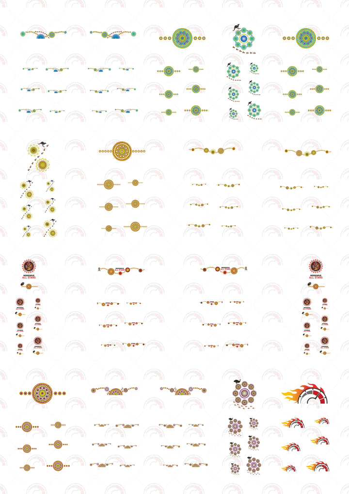 Indigenous 02 model Car Decals