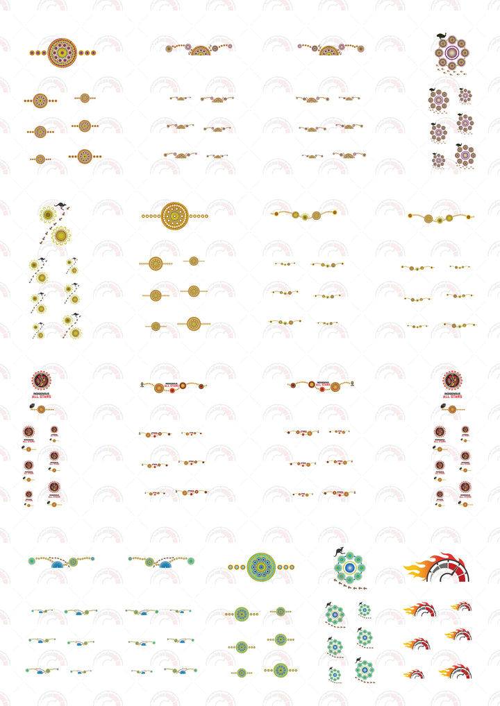 Indigenous 03 model Car Decals