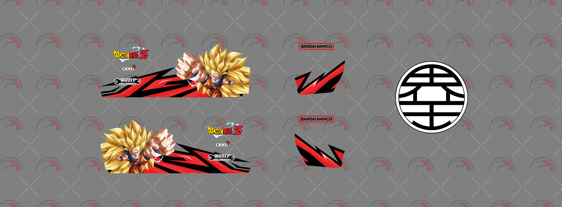 Goku SSJ3 Custom Car Decals