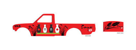 Sake 01 A Custom vinyl decals for toy vehicles