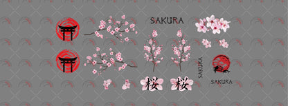 Sakura 01 design Car Decals