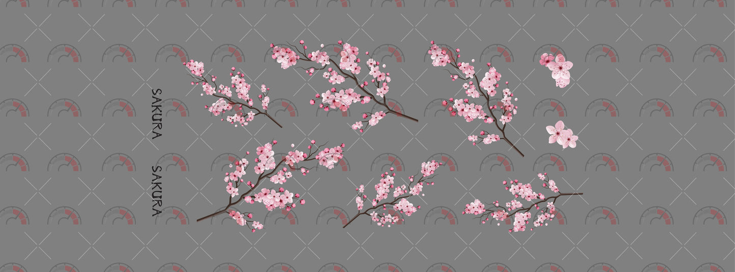 Sakura 03 design Toy Car Sticker