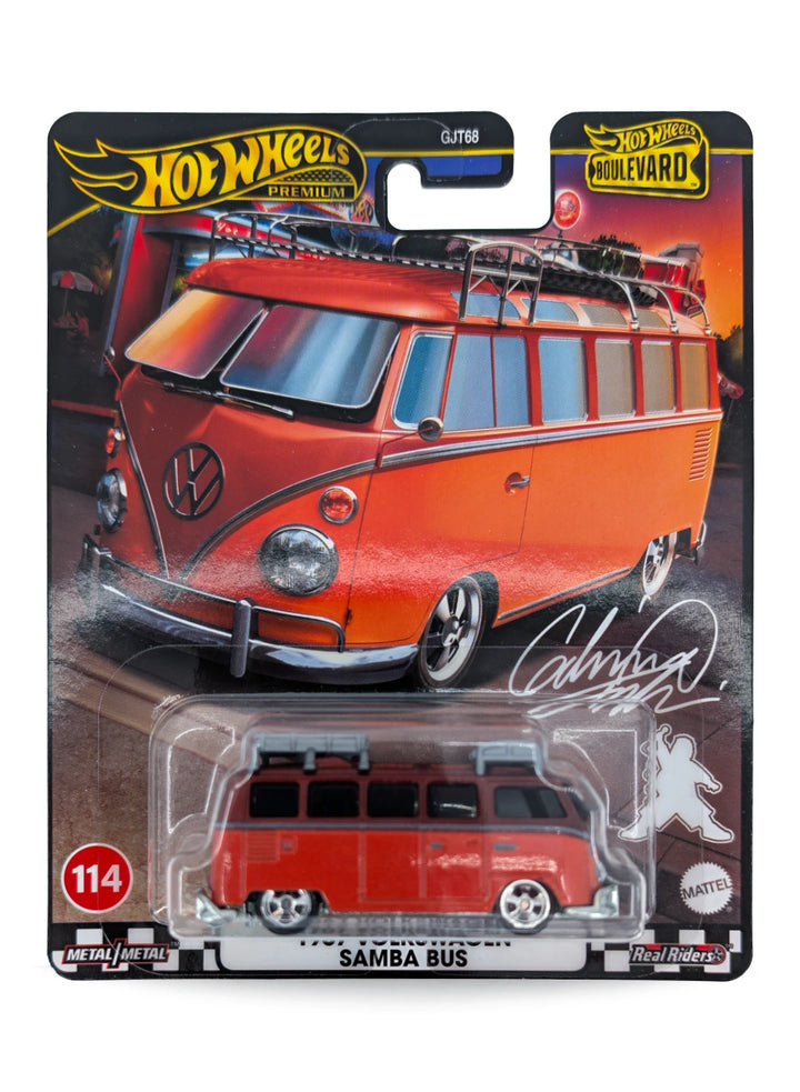 Hot Wheels 1967 Volkswagen Samba Bus 1:64 - Orange