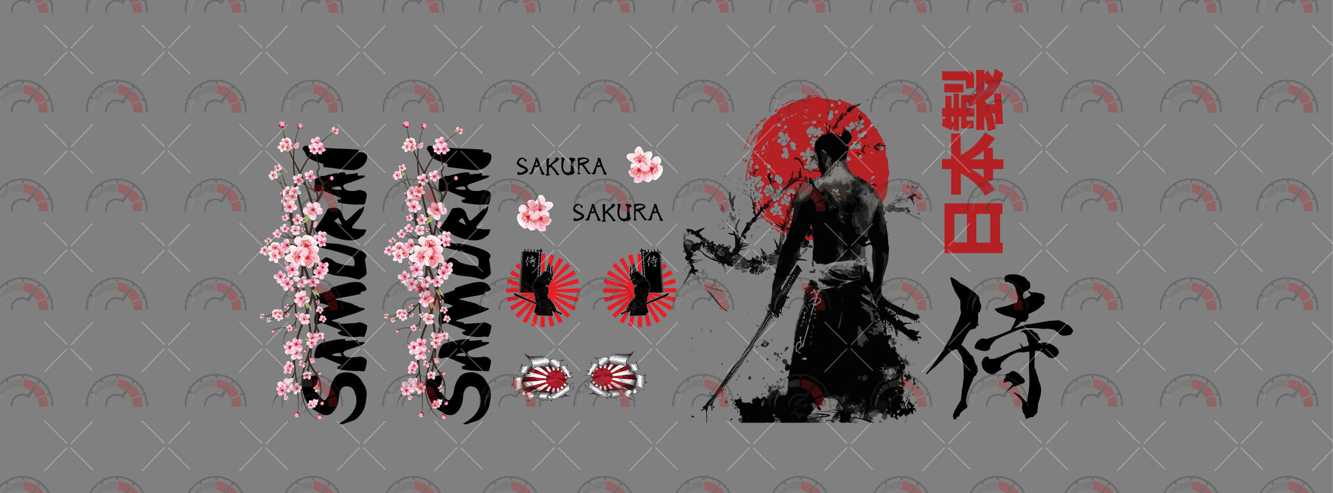 Samurai 01 A Custom Car Decals