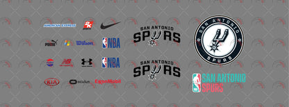 San Antonio Spurs model Car Decals