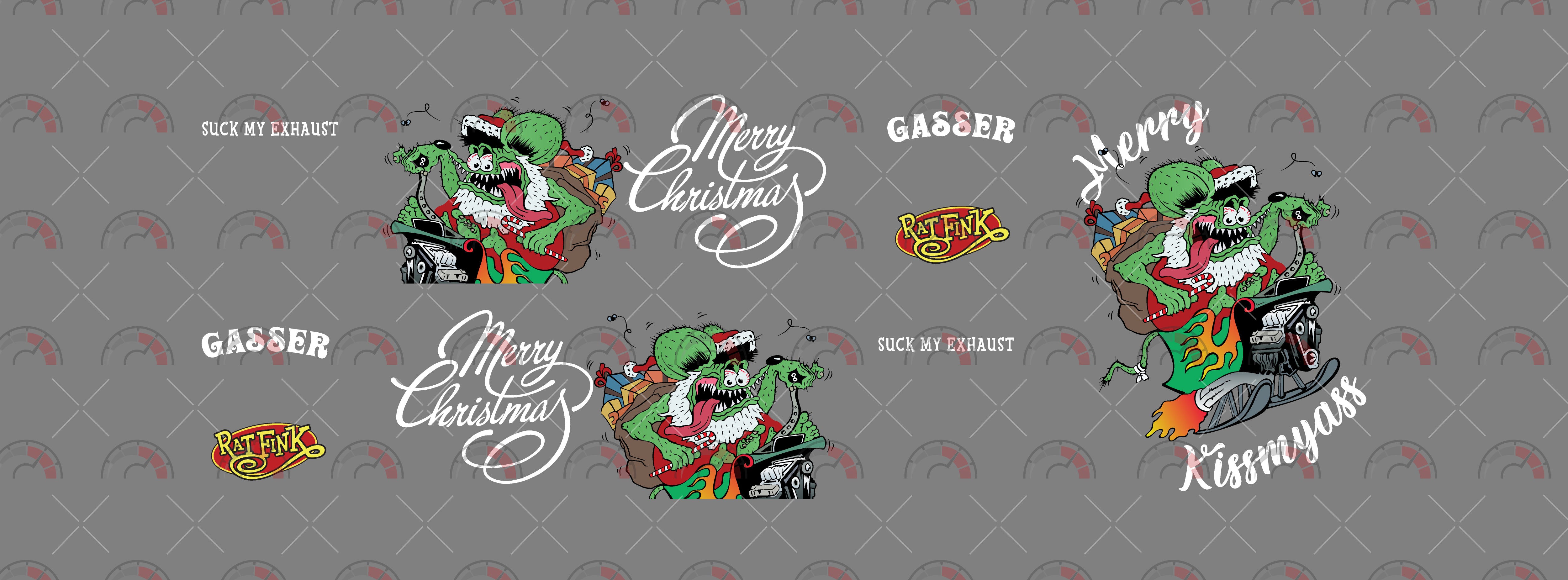 Santa Fink 02 Toy Vehicle Decals