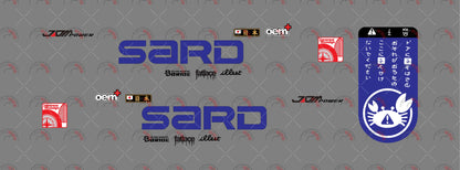 Sard Toy car Decals