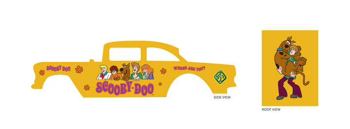 Scooby Doo Toy car Decals
