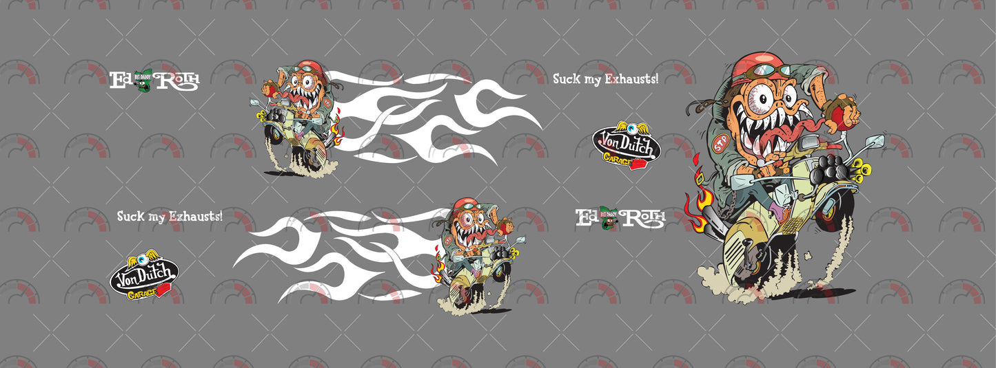 Scooter Fink Toy Vehicle Decals