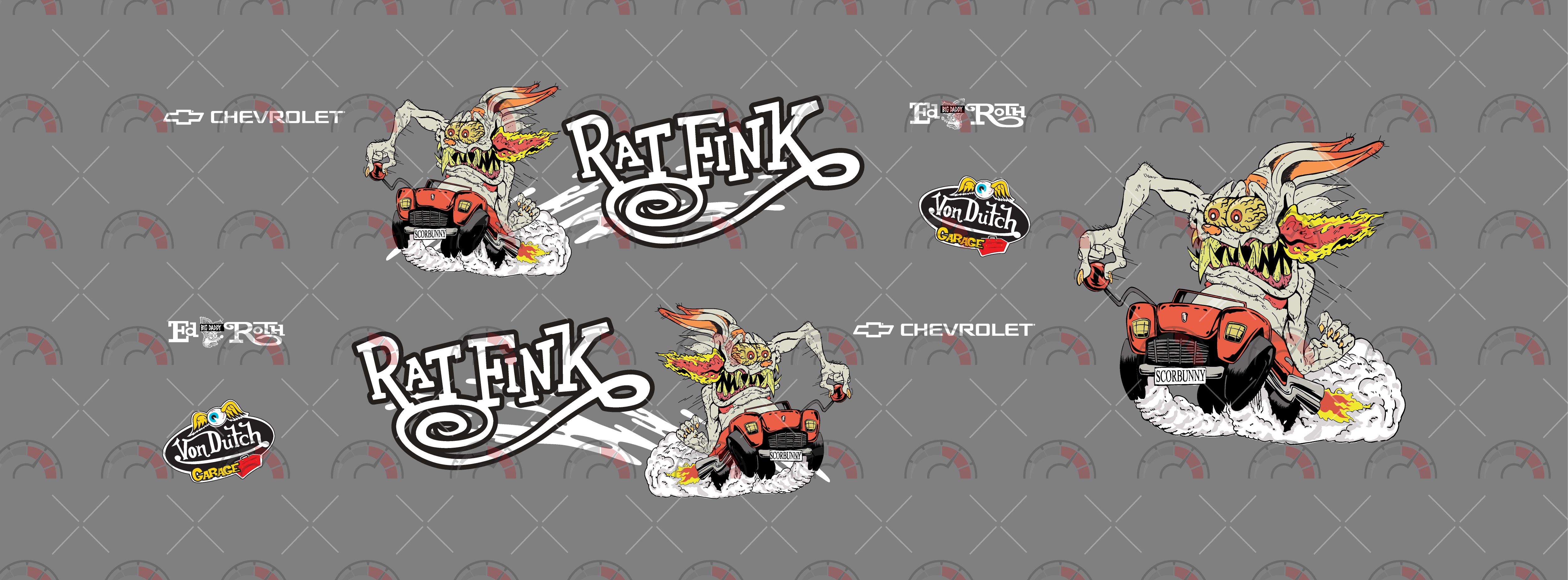 Scornbunny Toy Vehicle Decals