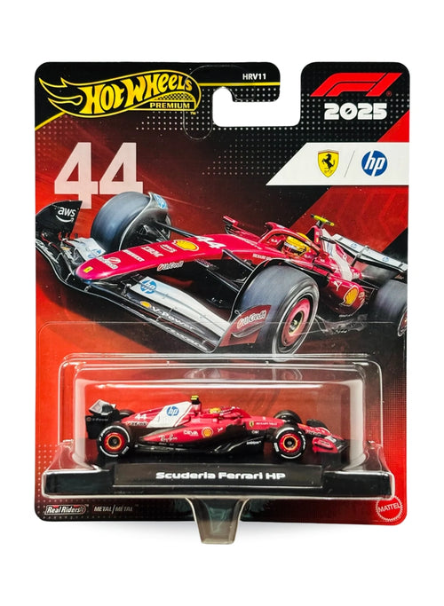 Hot Wheels 2026 Formula One Collection Mix 3 Scuderia Ferrari HP (#44) 1:64 – Racing Red