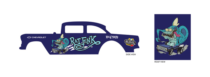 Shark Fink Toy Vehicle Decals