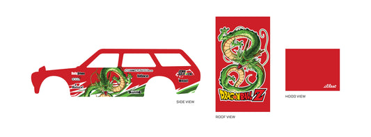 Shenron design model Car Sticker