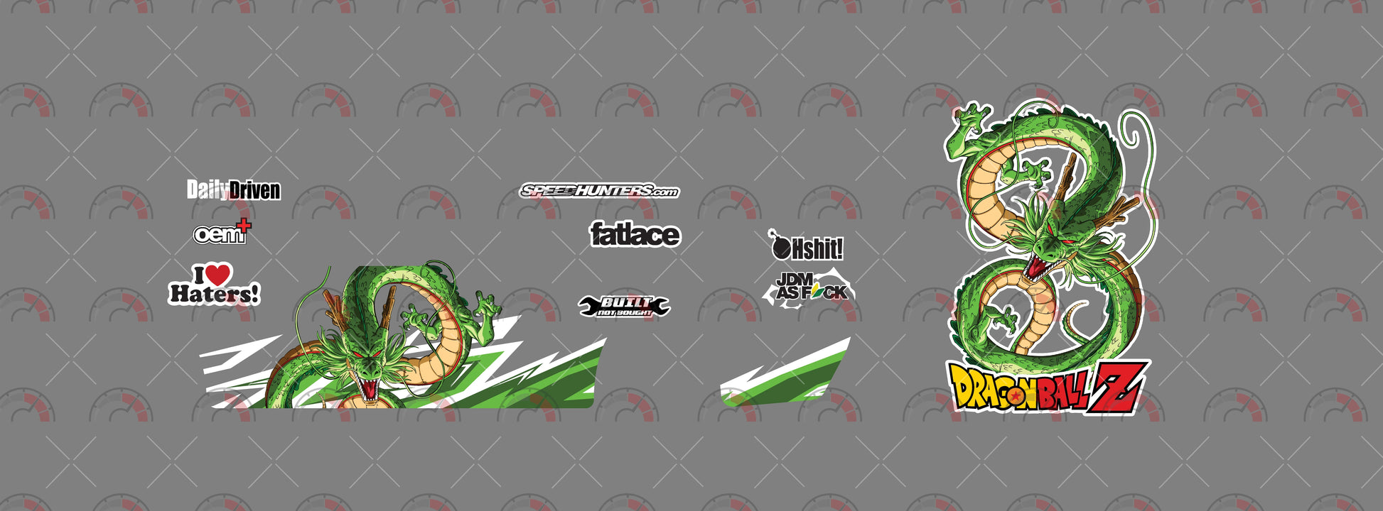 Shenron design model Car Sticker