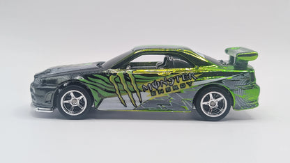 Shop 164 Custom Monster Energy Nissan Skyline GT-R R34