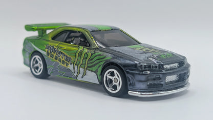 Shop 164 Custom Monster Energy Nissan Skyline GT-R R34