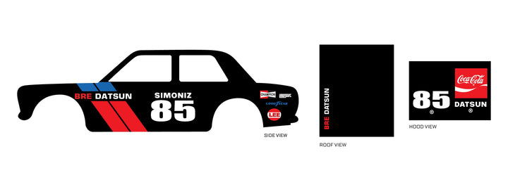 "Simoniz 85" Custom Car Decals