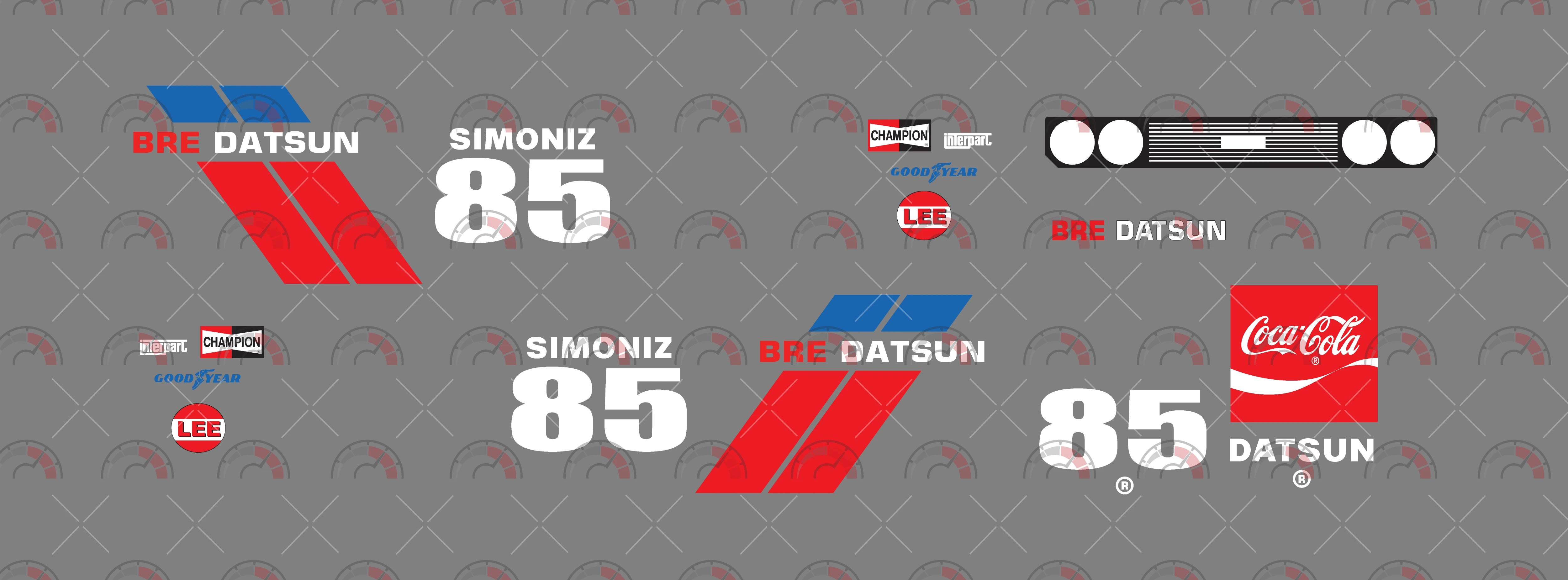 Simoniz 85 B Custom Car Decals