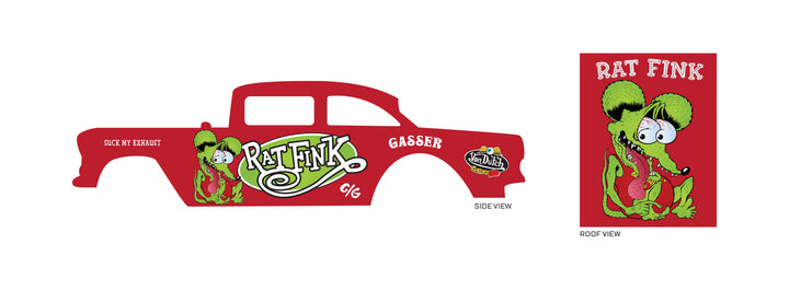 Sitting Fink Custom Car Decals