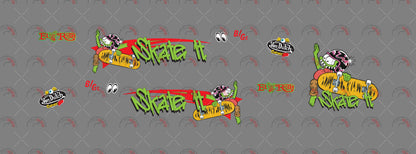 Skate Fink 01 Design Toy Car Sticker