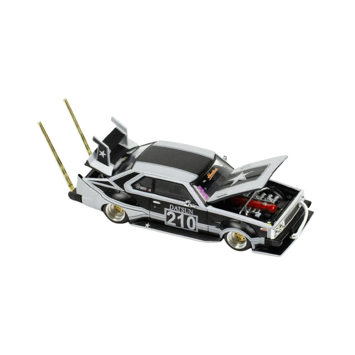 Skyline C210 Kaido Racer Bosozoku Style Matte Black - Black/White (Chase Inverted Colors)