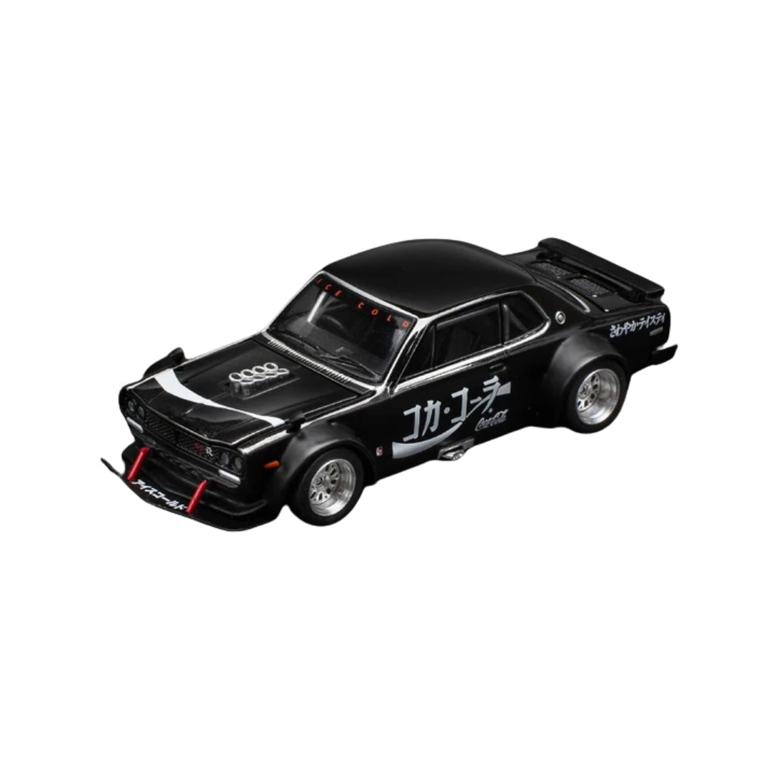 Skyline GT-R V8 Drift (Hakosuka) - Coca-Cola Chrome Black (JP)
