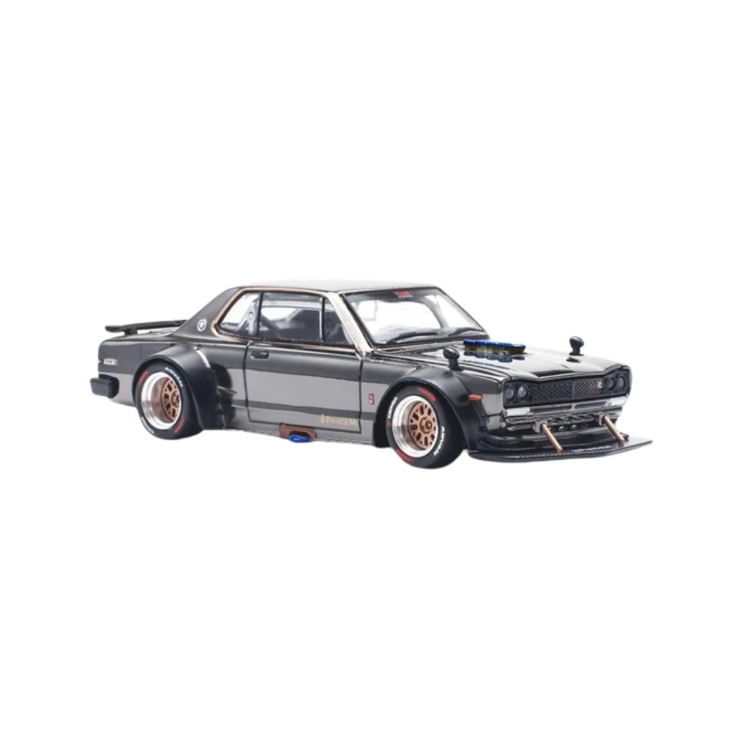 Skyline GT-R V8 Drift (Hakosuka) Dark Chrome - Malaysia Diecast Expo MDX Exclusive