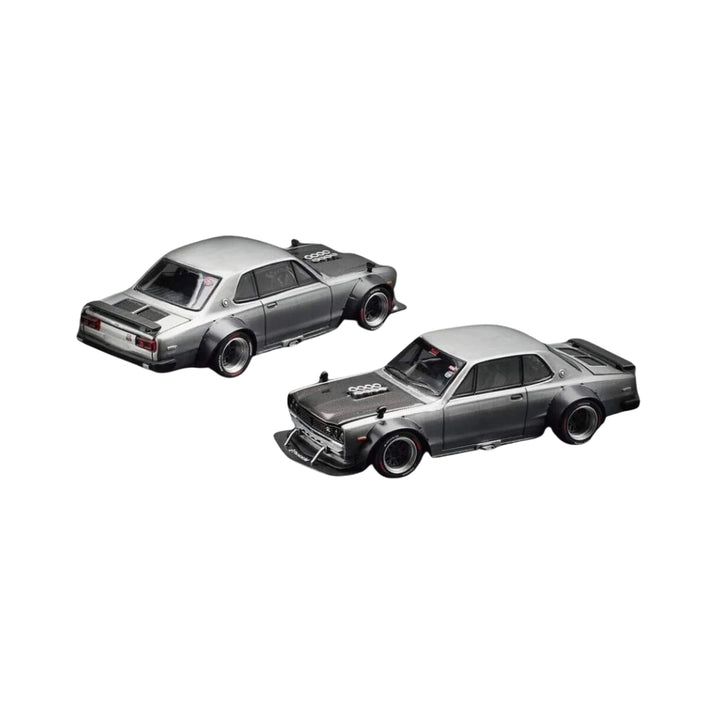 Skyline GT-R V8 Drift (Hakosuka) VDX 2024 - Silver Vintage Diecast Exhibition VDX Exclusive Hong Kong