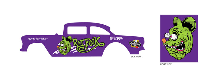 Slug Face model Car Decals