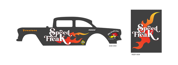 Speed Freak Vehicle Decals