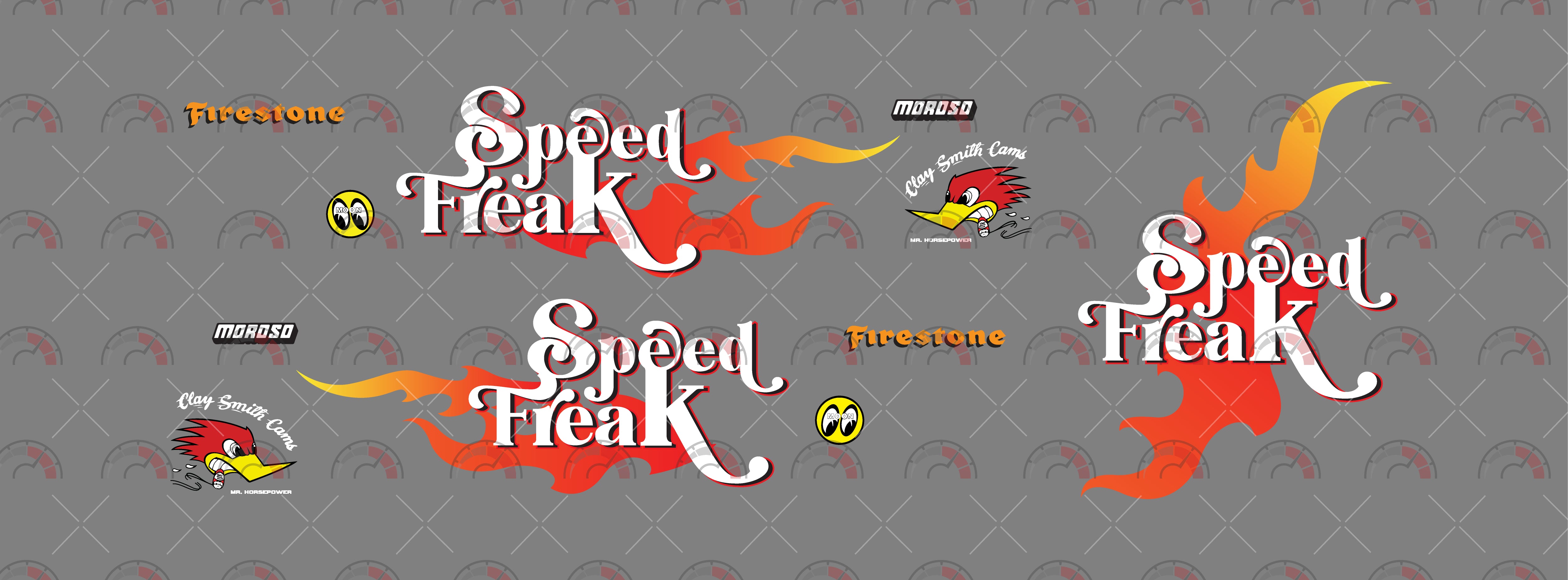 Speed Freak Vehicle Decals