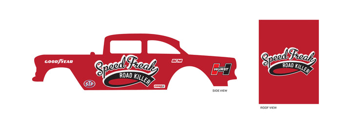 Speed Freak Road Killer Vehicle Decals