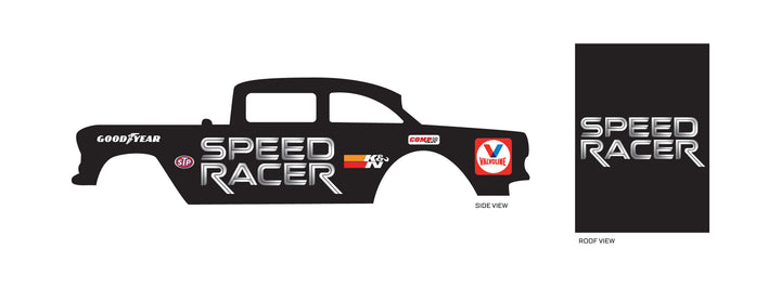 Speed Racer Vehicle Decals