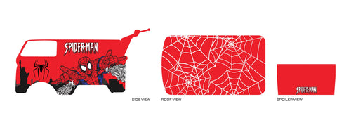 Spiderman 01 - 1:64 Diecast Decal