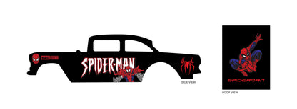 Spiderman R1 Toy car Decals