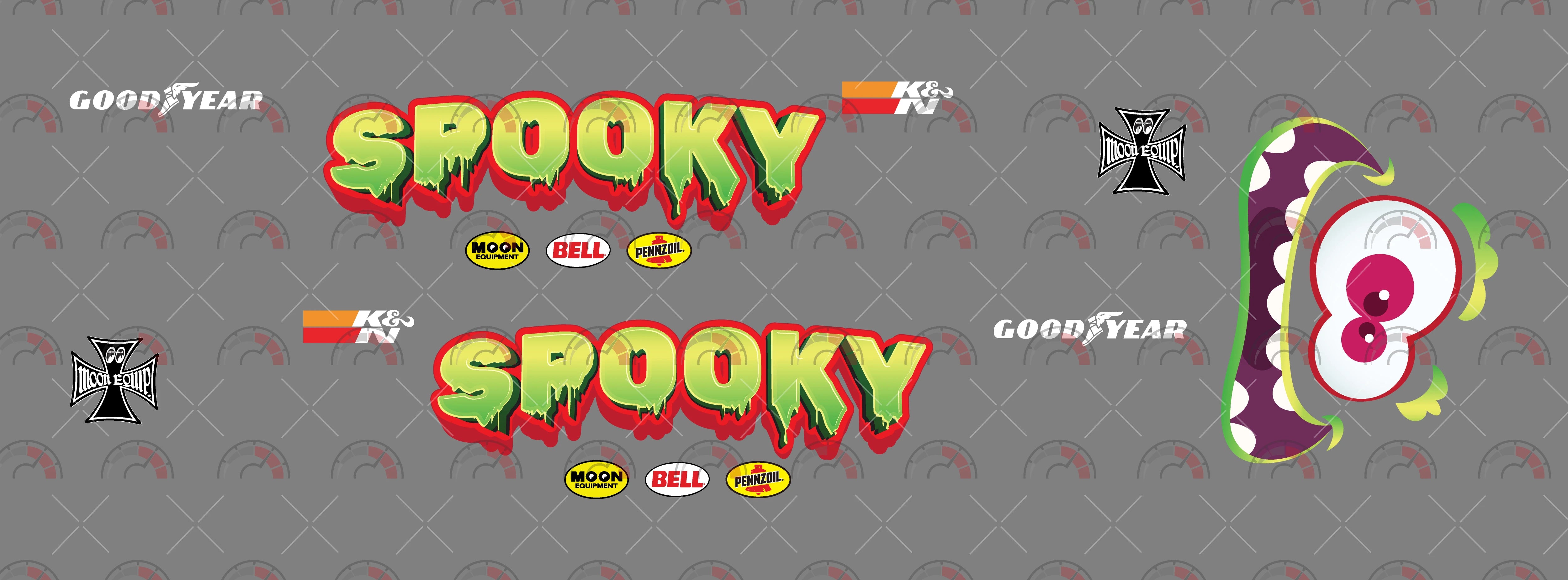 Spooky Play Vehicle Decals