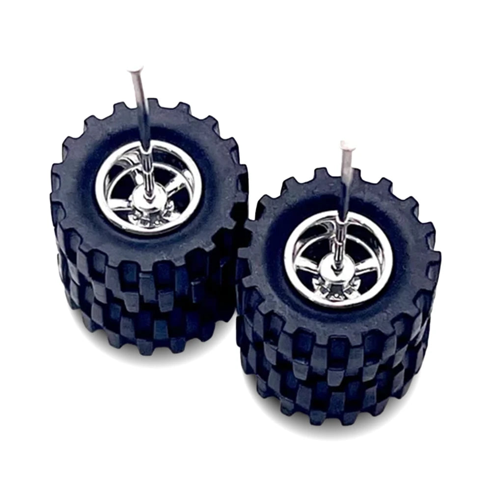 Chrome 5 Star 14 mm Off-road Wheel & Tire Kit