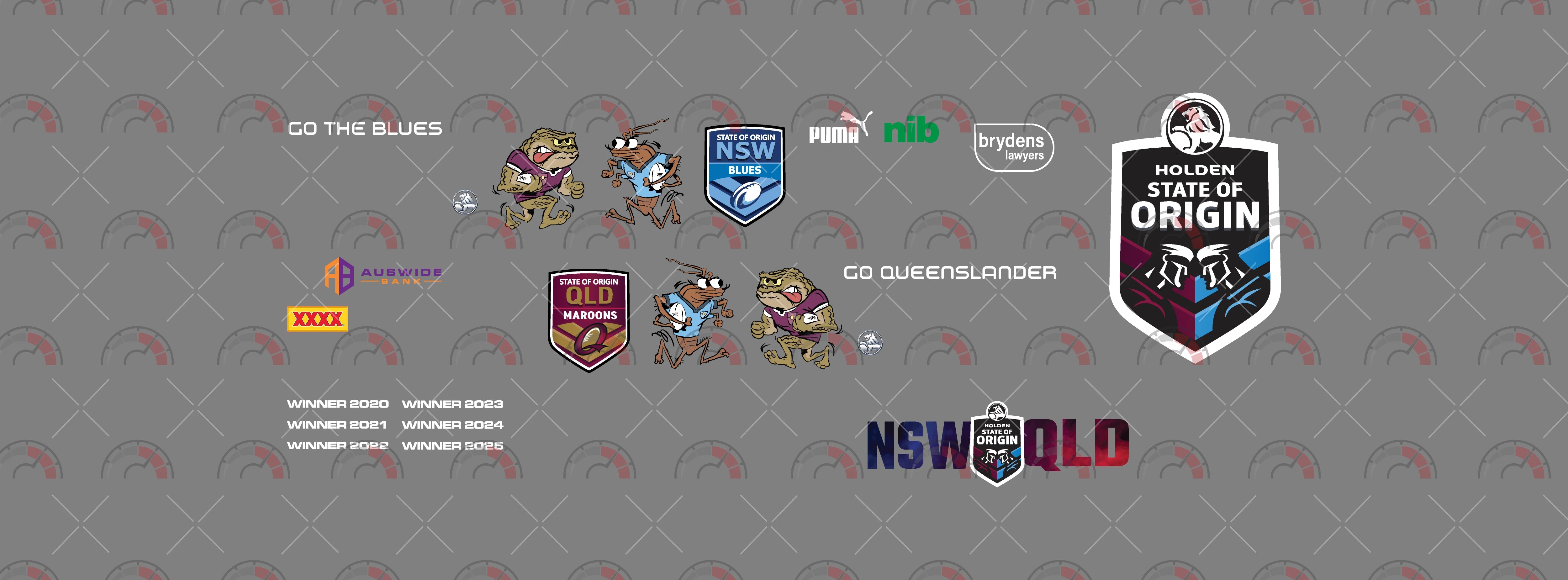 State of Origin Custom Model Car Decals