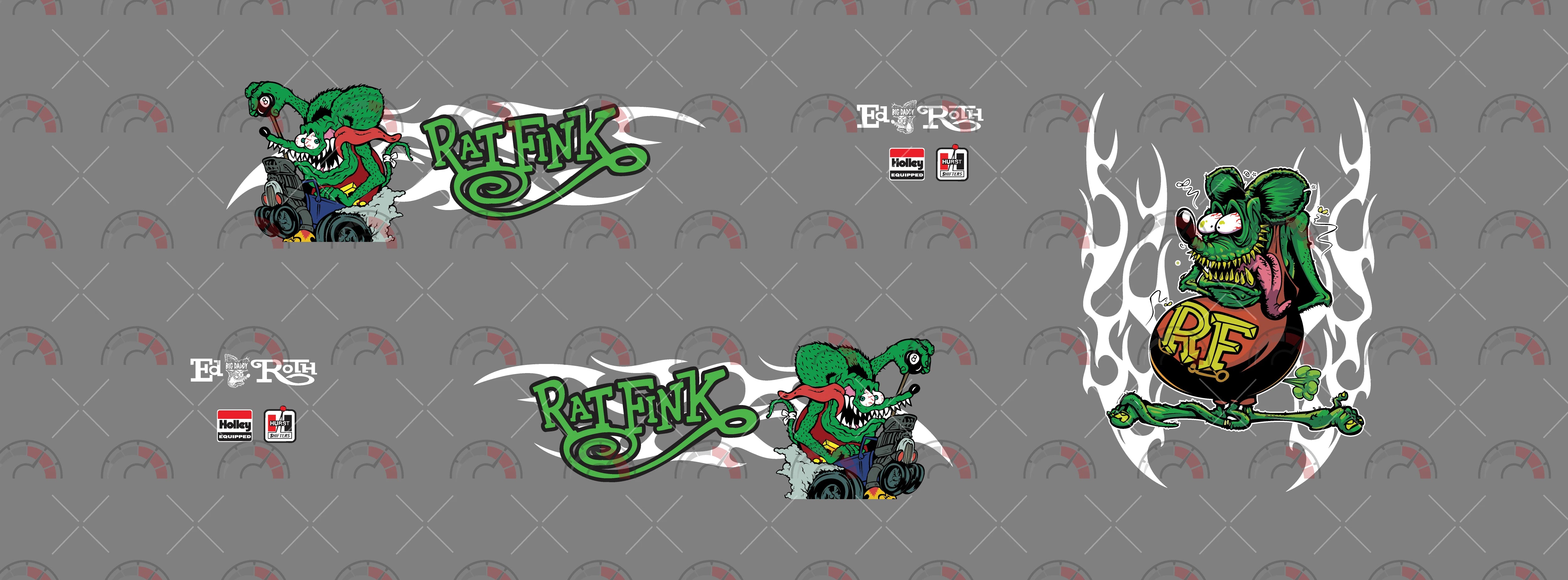 Stinky Fink Play Vehicle Decals